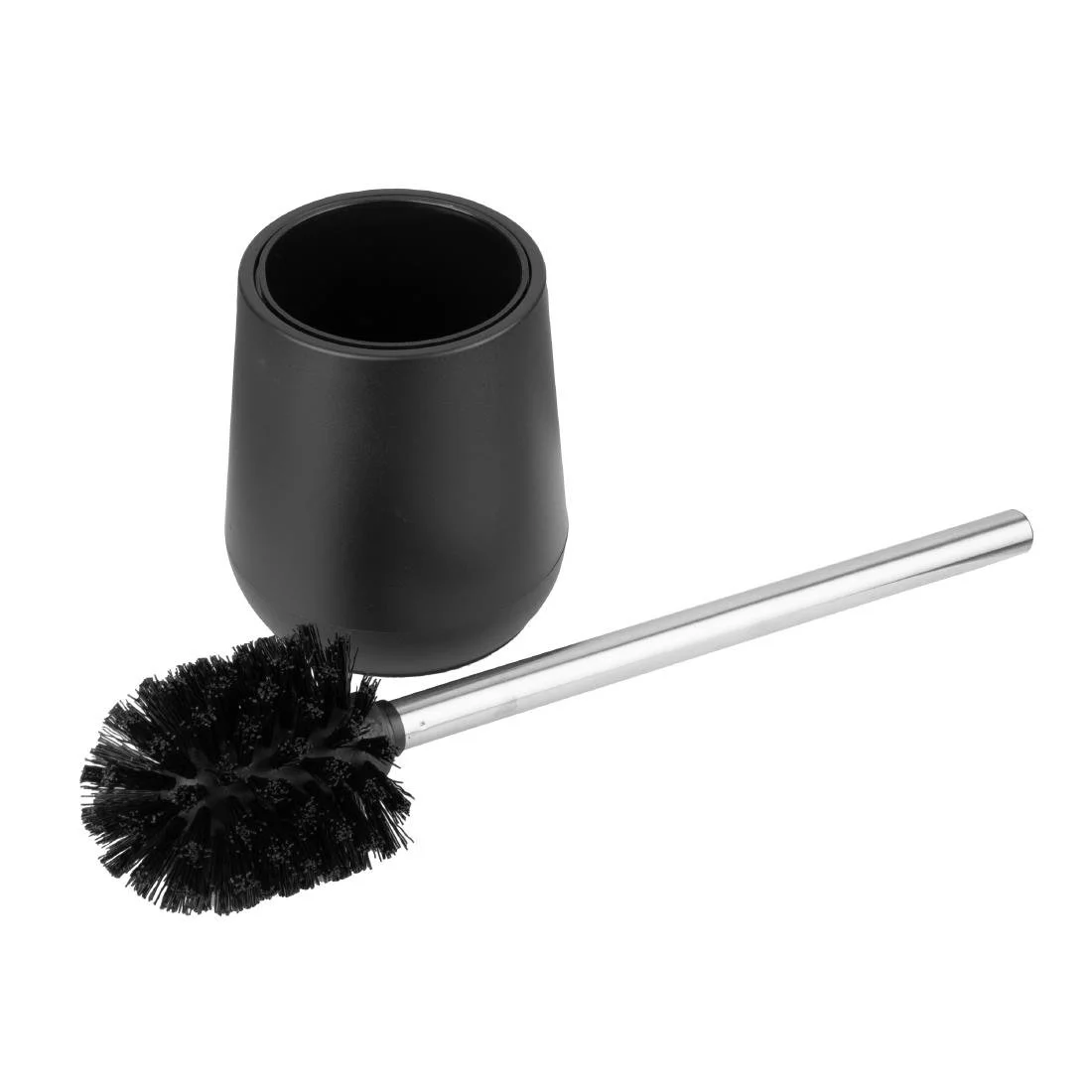 Jantex Toilet Brush and Holder Black - Image 3