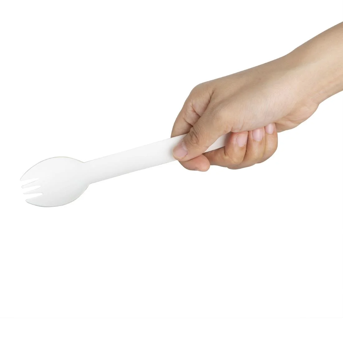 Fiesta Compostable Paper Sporks 160mm (100 Pack) - Image 5