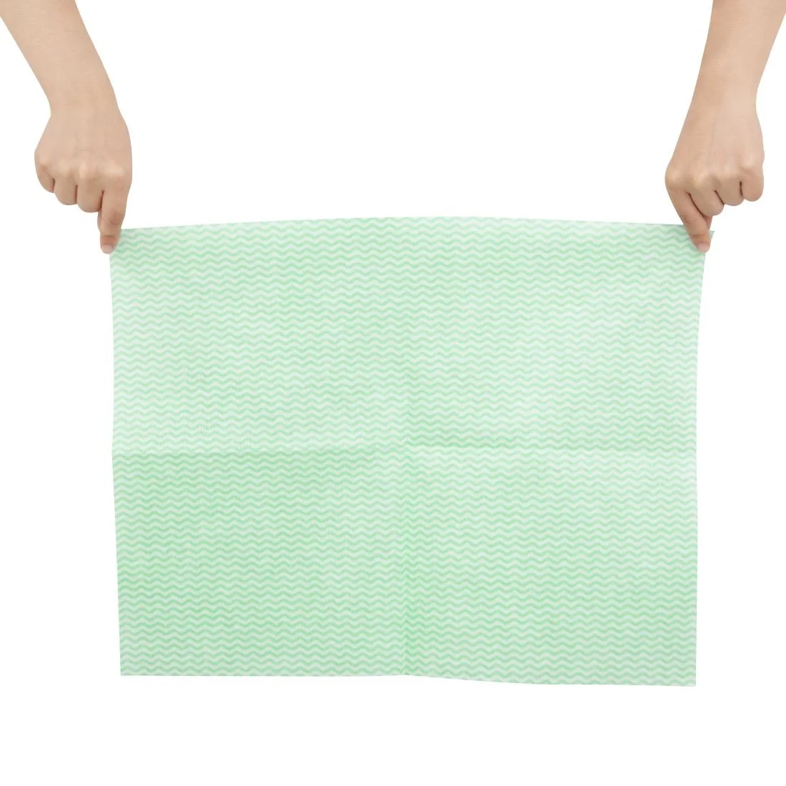 Jantex Heavy Duty Non-Woven Cloths Green (25 Pack) - Image 3