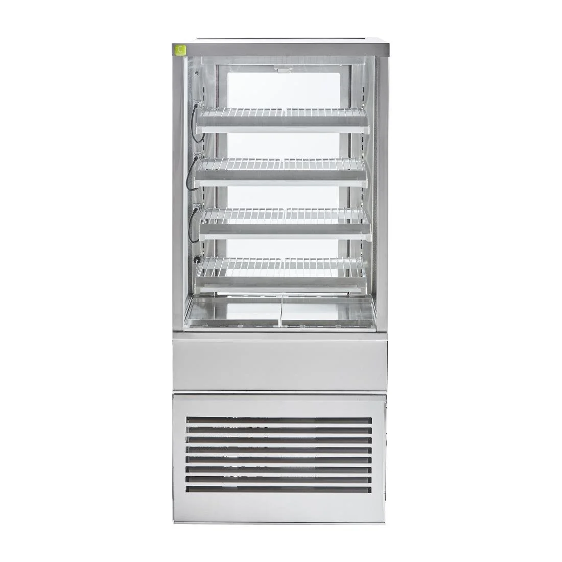 Cossiga Heated Freestanding Display Solid Front Glass w/Rear Sliding Doors - Image 3