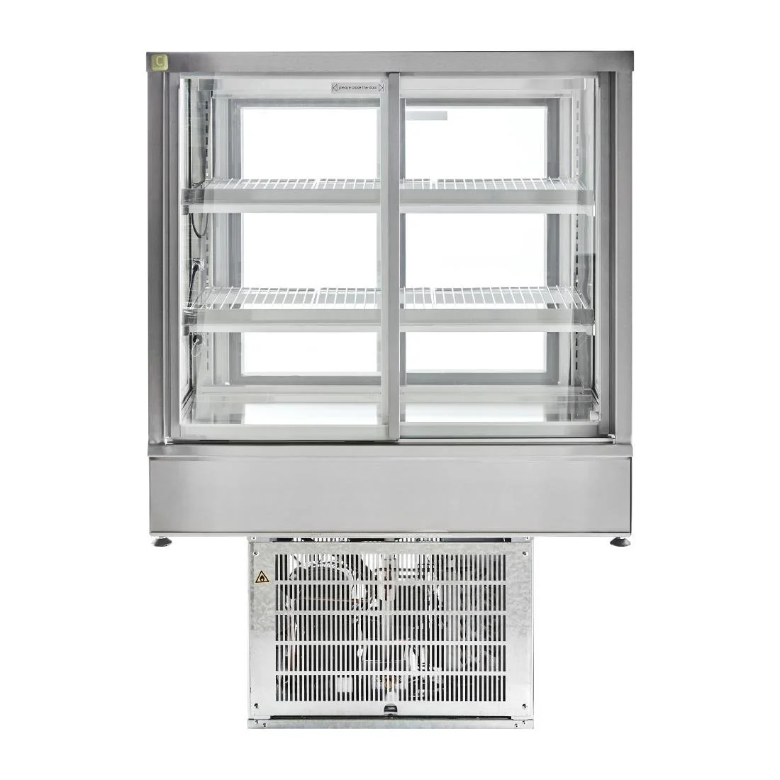Cossiga Tower STG Refrigerated Drop-in Display w/Sliding Front & Rear Doors - Image 2