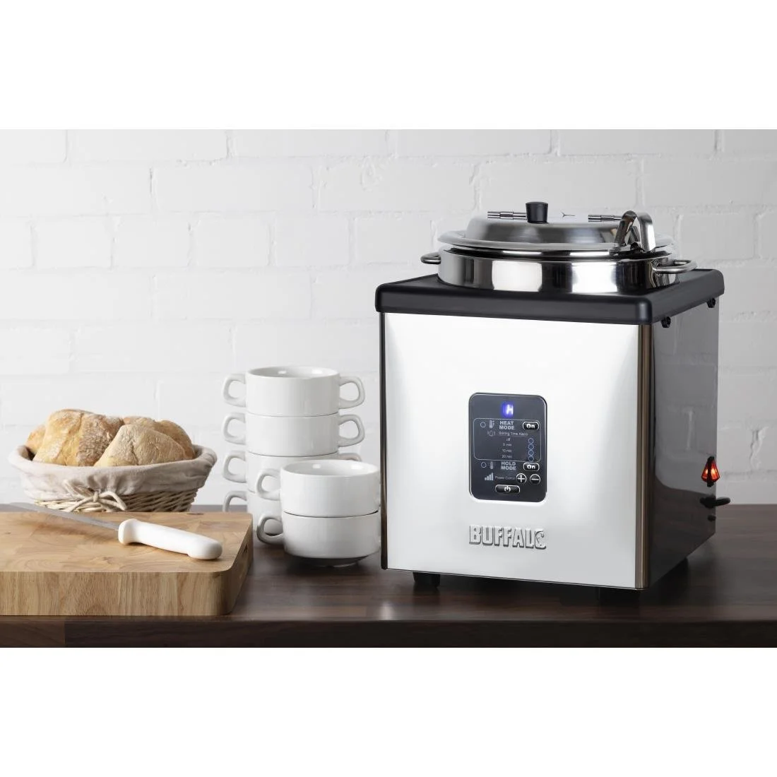 Buffalo Heat and Hold Soup Kettle Stainless Steel 9Ltr - Image 7