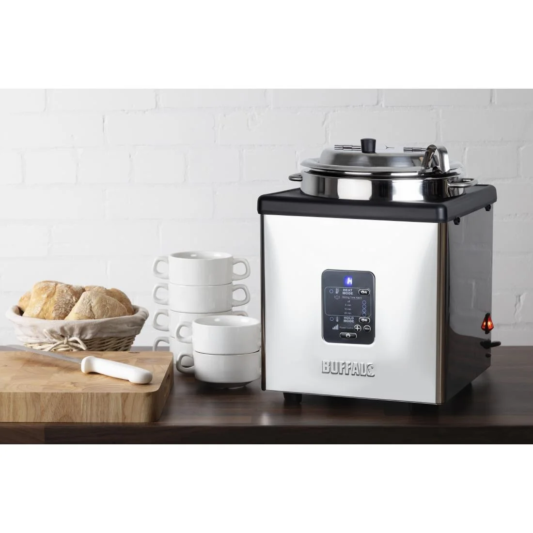 Buffalo Heat and Hold Soup Kettle Stainless Steel 9Ltr - Image 7