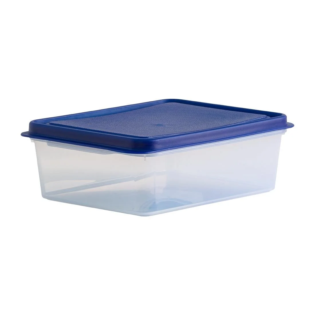 Wham Studio Rectangle Food Box Clear/Blue 2Ltr - Image 3