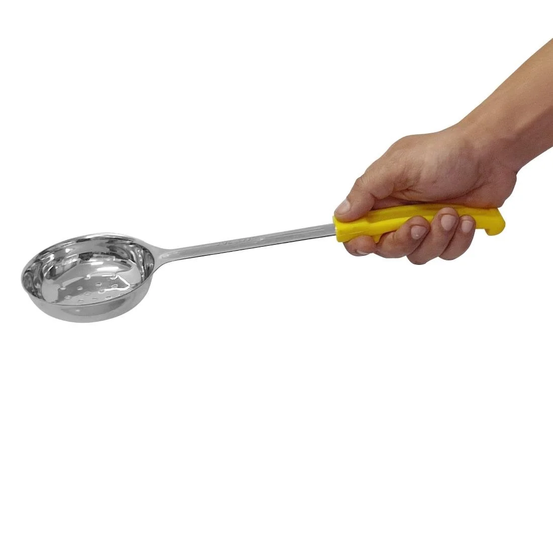 Vogue Yellow Perforated Spoodle 148ml - Image 3