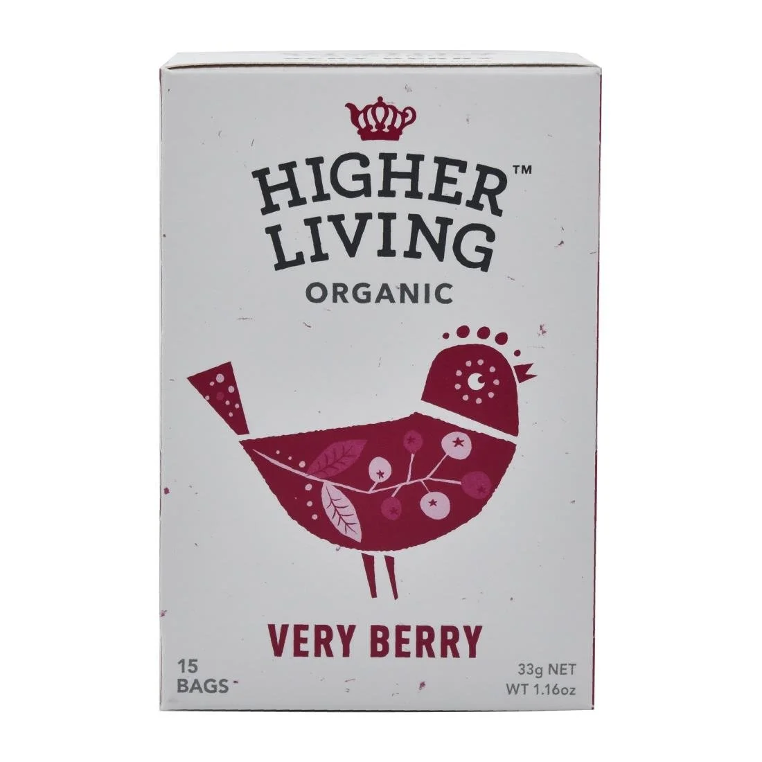 Higher Living Very Berry Organic Teabags (60 Pack)