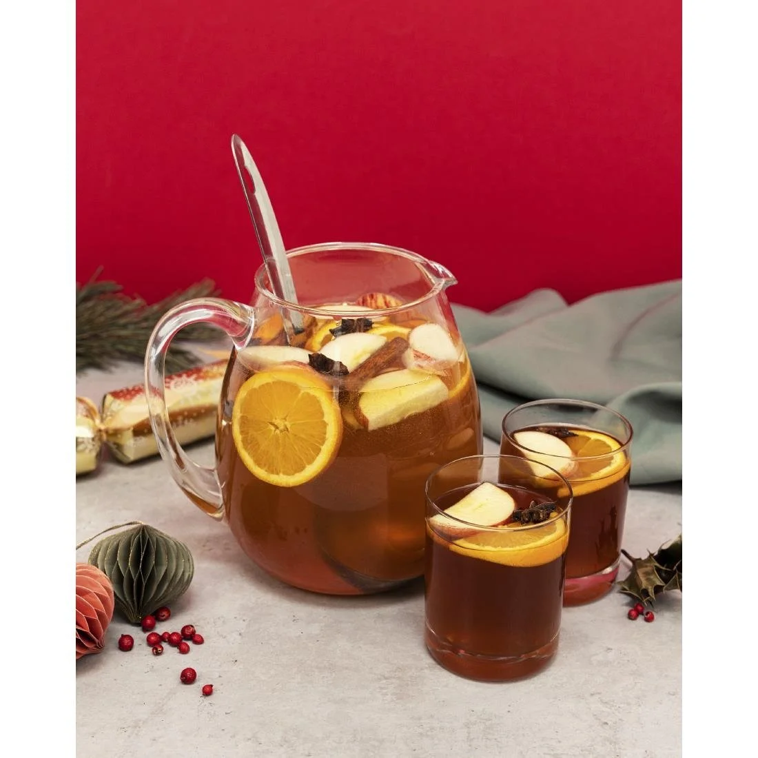 Simply Winter Warmer Mulled Fruit Syrup 1Ltr - Image 2
