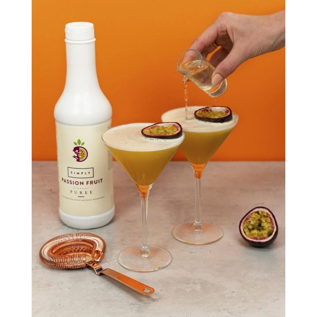 Simply Passion Fruit Puree 1Ltr - Image 2
