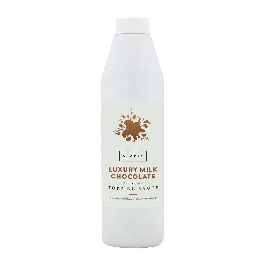 Simply Luxury Milk Chocolate Topping Sauce 1kg - Image 1