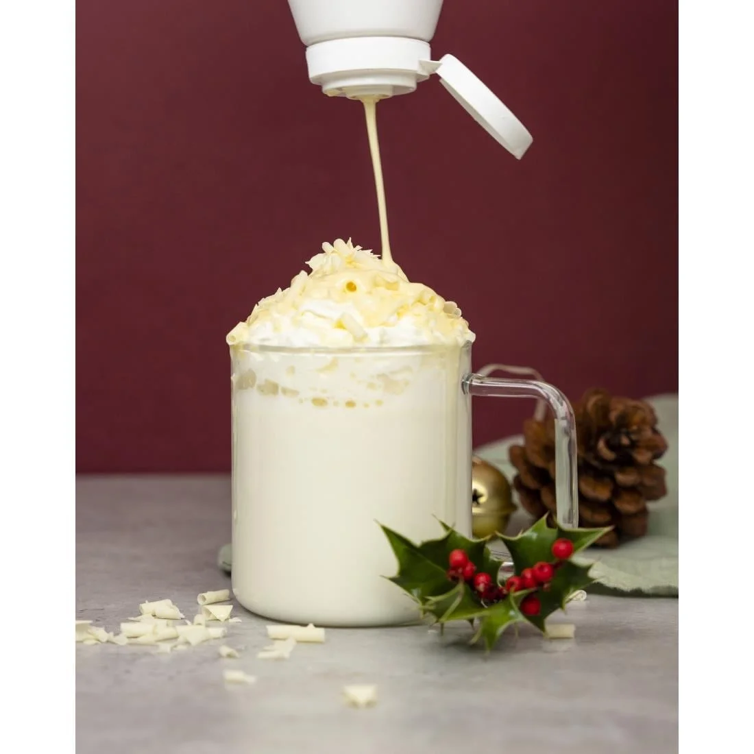 Simply Toppings White Chocolate Blossoms (Curls) 300g - Image 4