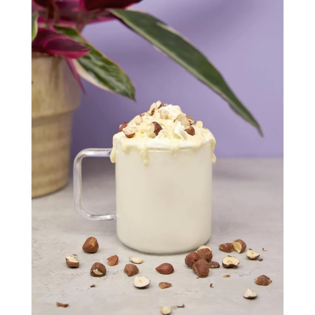 Simply White Chocolate Topping Sauce with Hazelnut Flavouring 1kg - Image 4