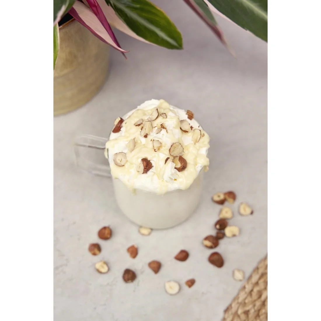 Simply White Chocolate Topping Sauce with Hazelnut Flavouring 1kg - Image 5