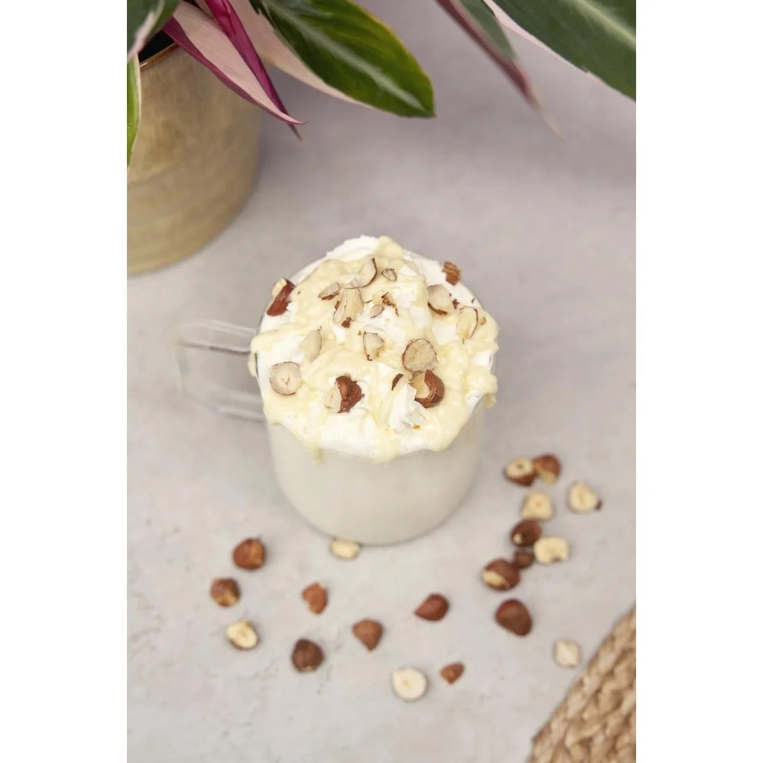Simply White Chocolate Topping Sauce with Hazelnut Flavouring 1kg - Image 5