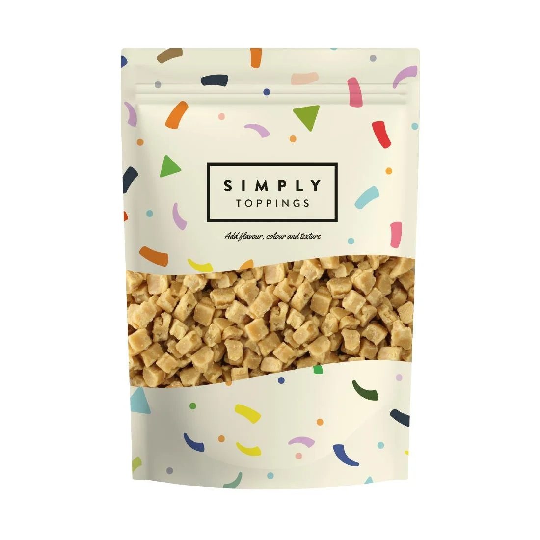 Simply Toppings Diced Caramel 500g - Image 1