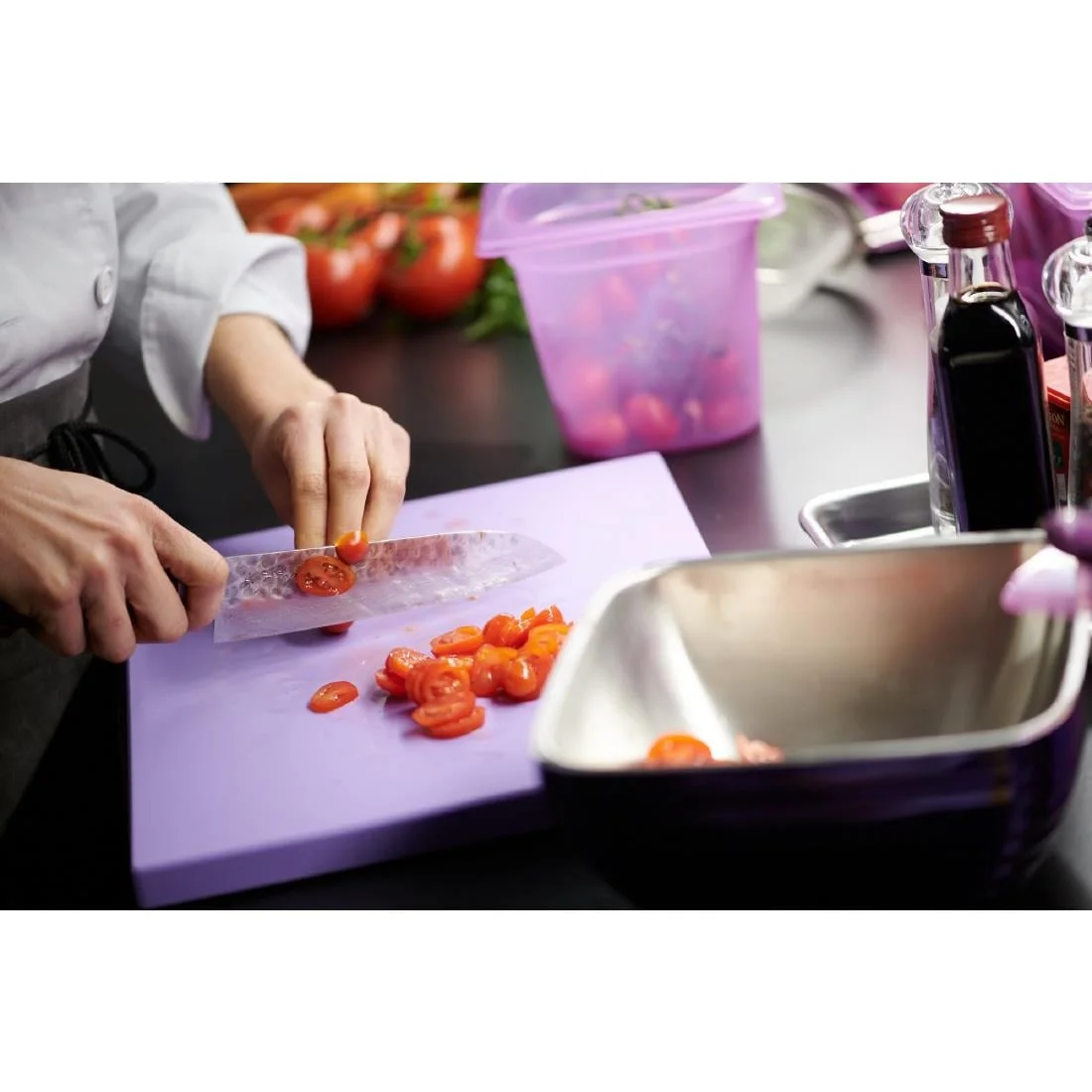 Pujadas Purple Polinorm Gastronorm Lid 1/2GN - Image 4