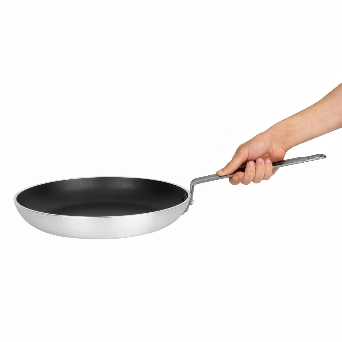 Vogue Aluminium Non-stick Teflon Platinum Plus Frying Pan 32cm - Image 6