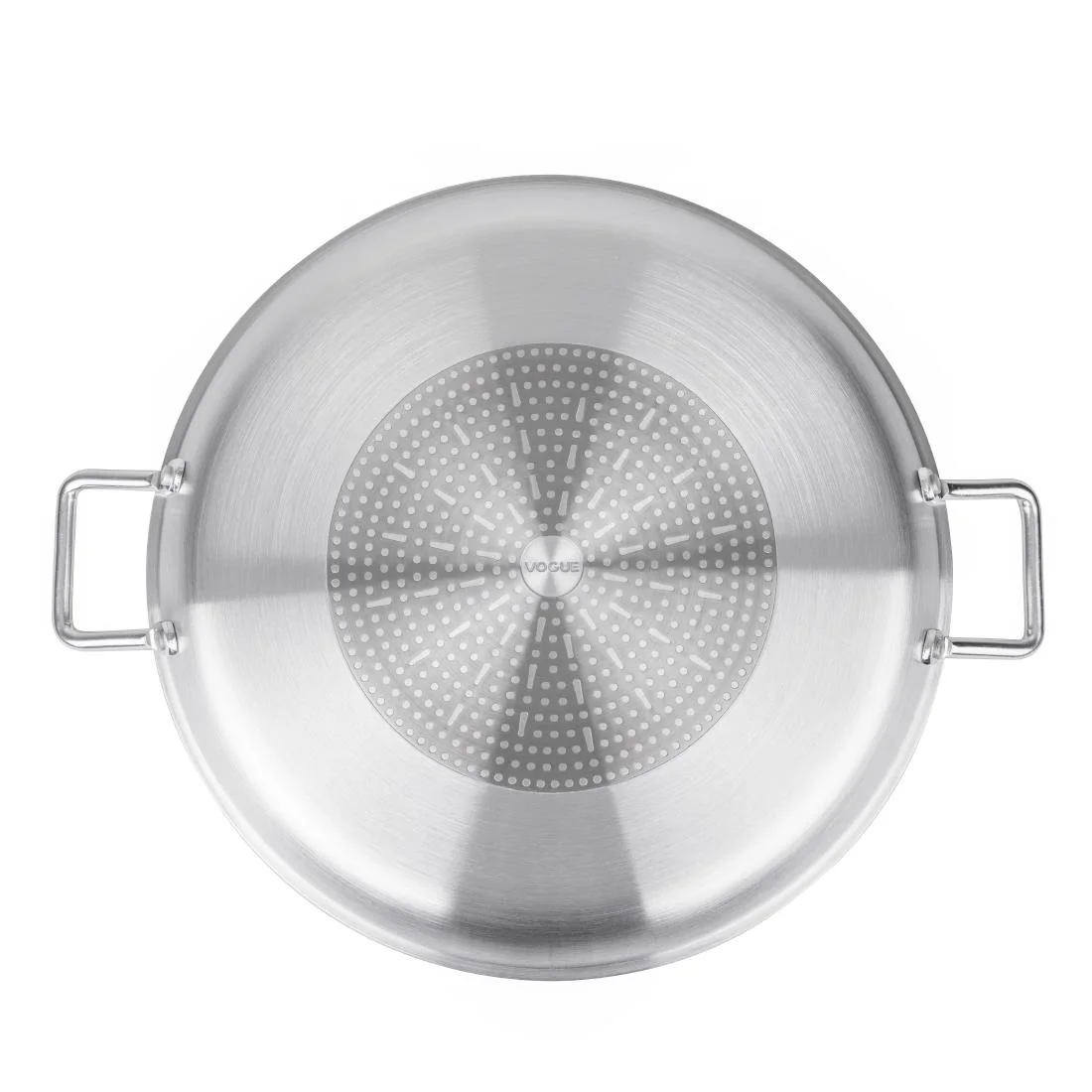 Vogue Non Stick Teflon Aluminium Paella Pan 450mm - Image 5