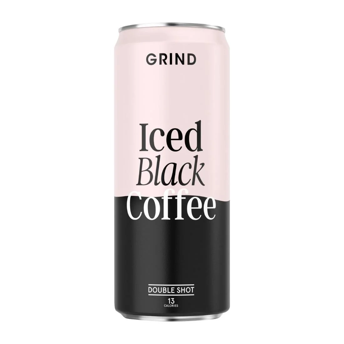 Grind Iced Black Coffee Cans 250ml (8 Pack)