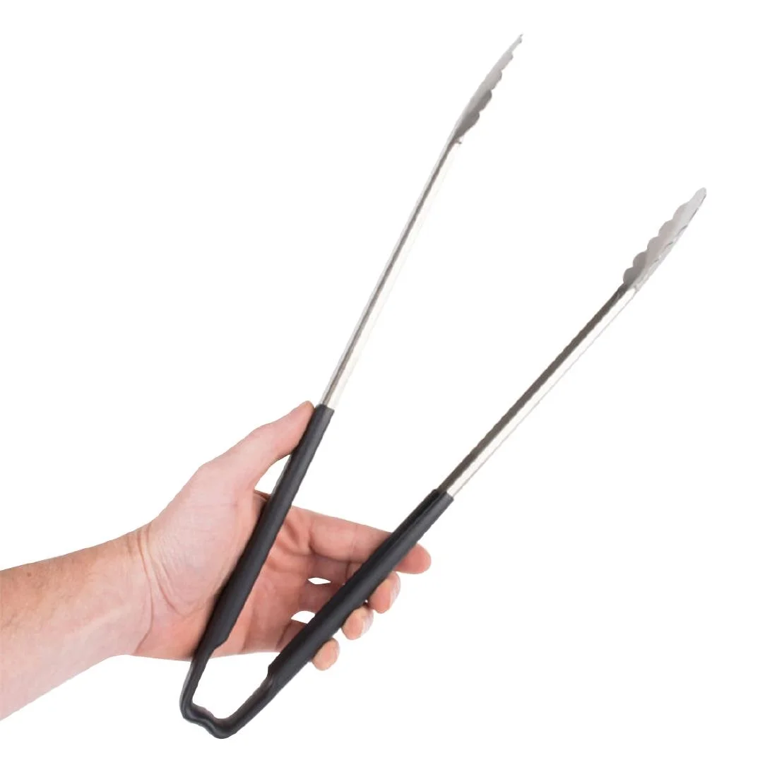 Vollrath Utility Grip Tongs Black 16" - Image 2