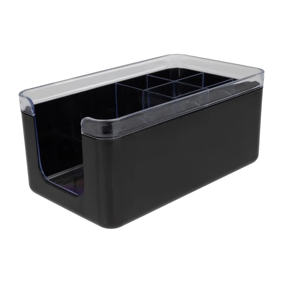 Olympia Kristallon Bar Caddy Black ABS - Image 1