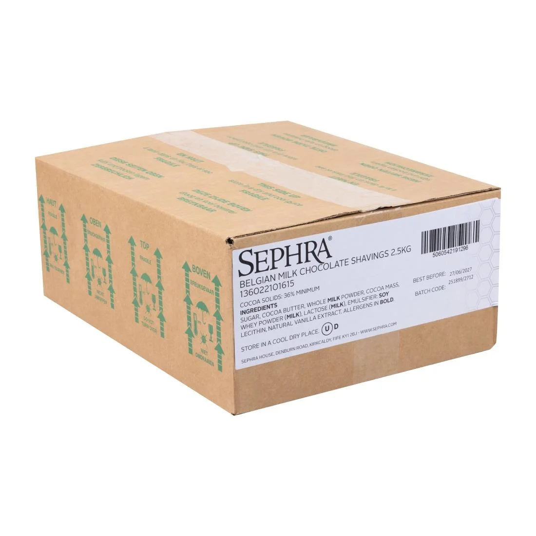 Sephra Milk Chocolate Shavings 2.5kg - Image 2