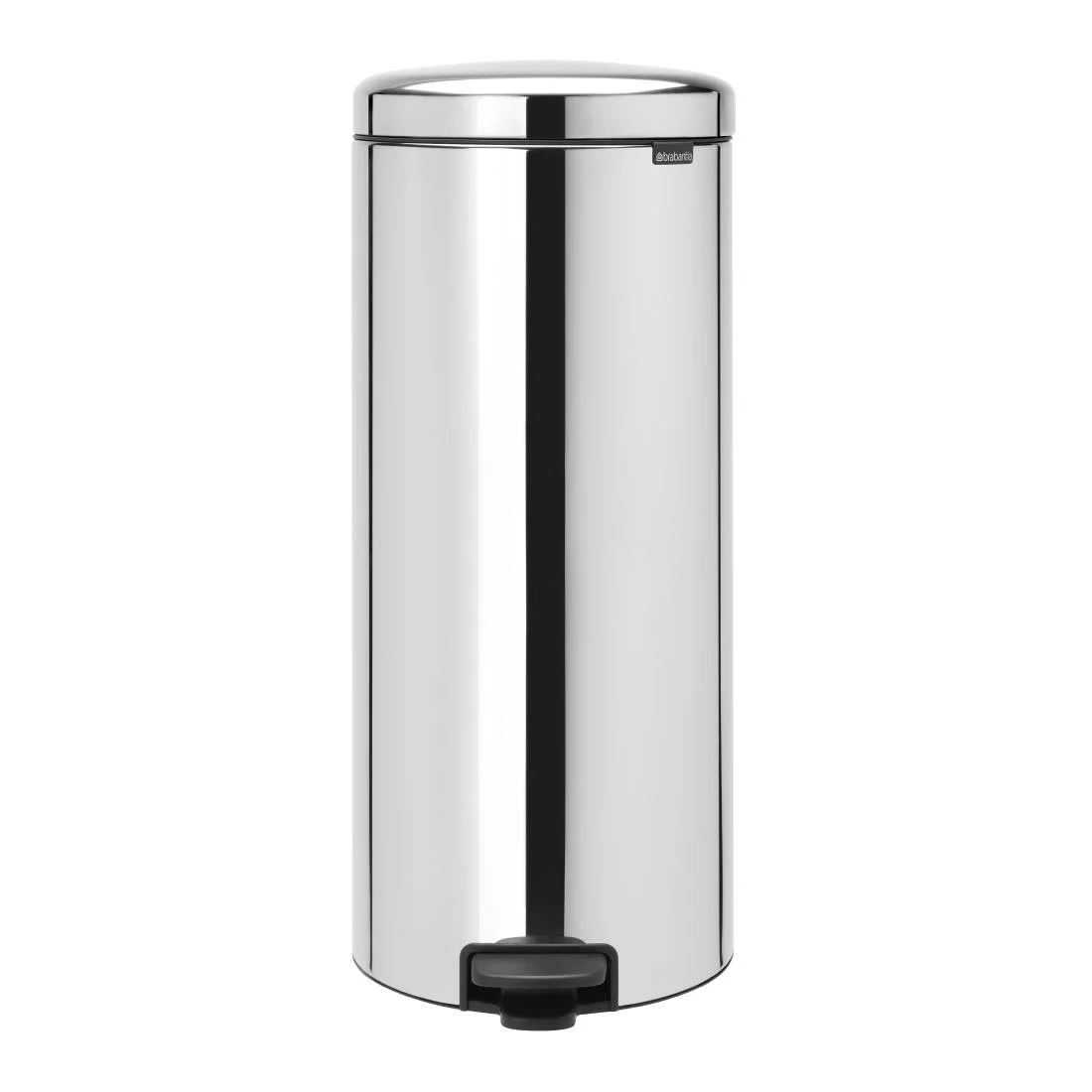 Brabantia NewIcon Pedal Bin Bucket Brilliant Steel 30Ltr - Image 1