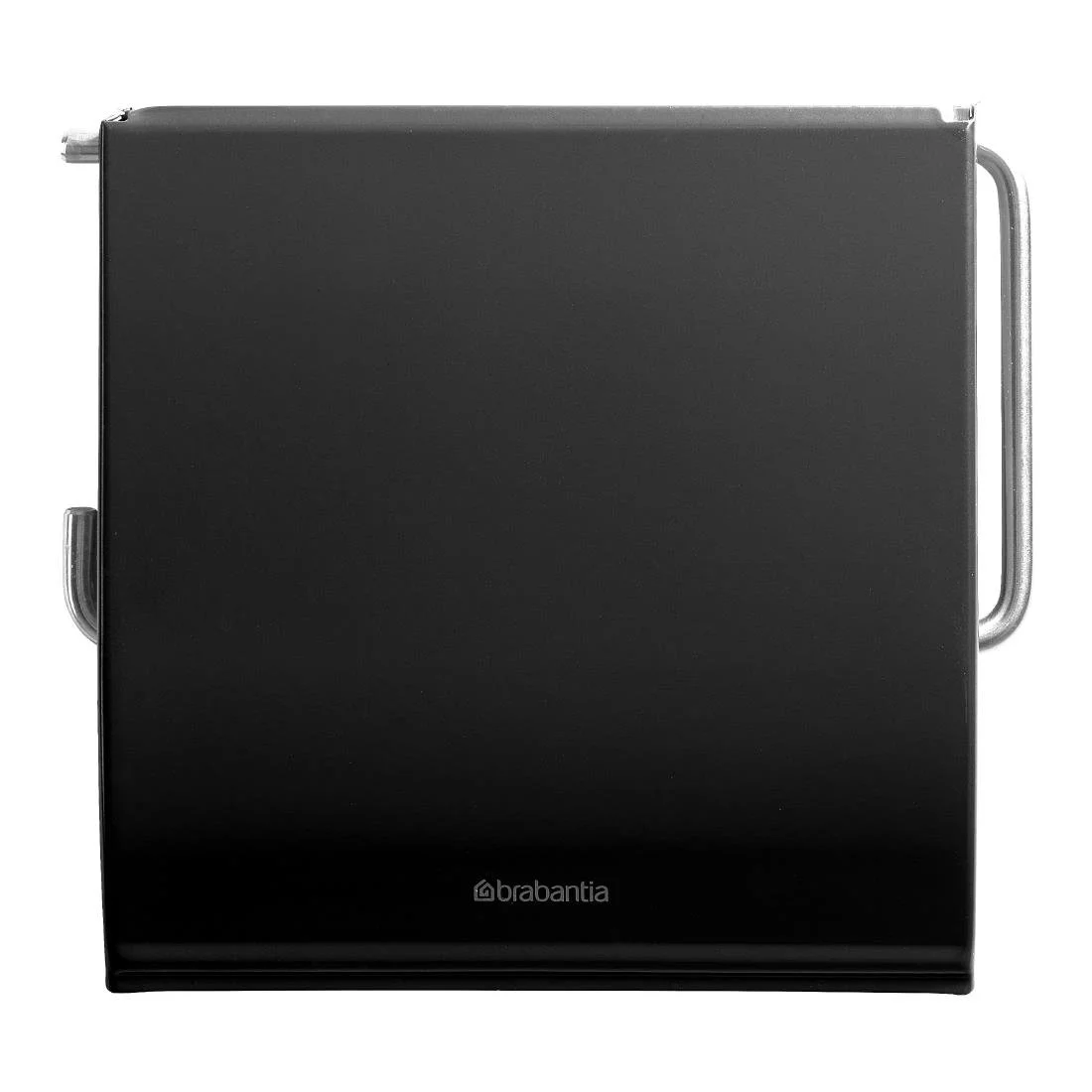 Brabantia Renew Toilet Roll Holder Matt Black - Image 1