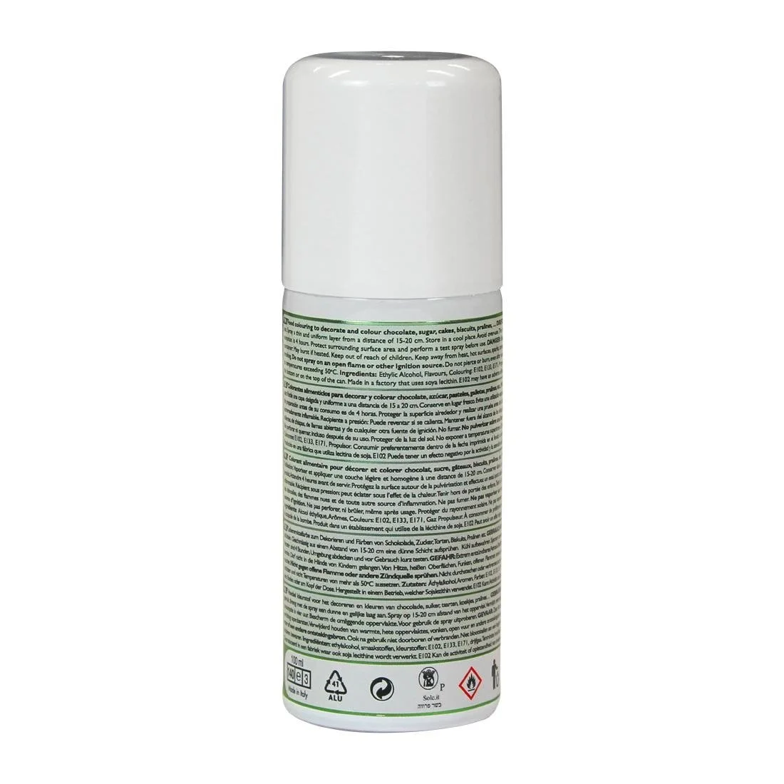 PME Edible Lustre Spray 100ml - Green - Image 4