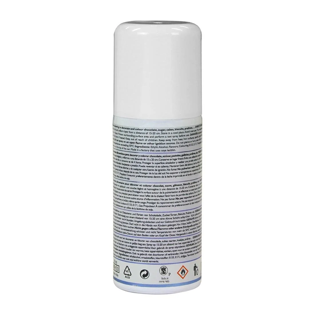 PME Edible Lustre Spray 100ml - Blue - Image 4