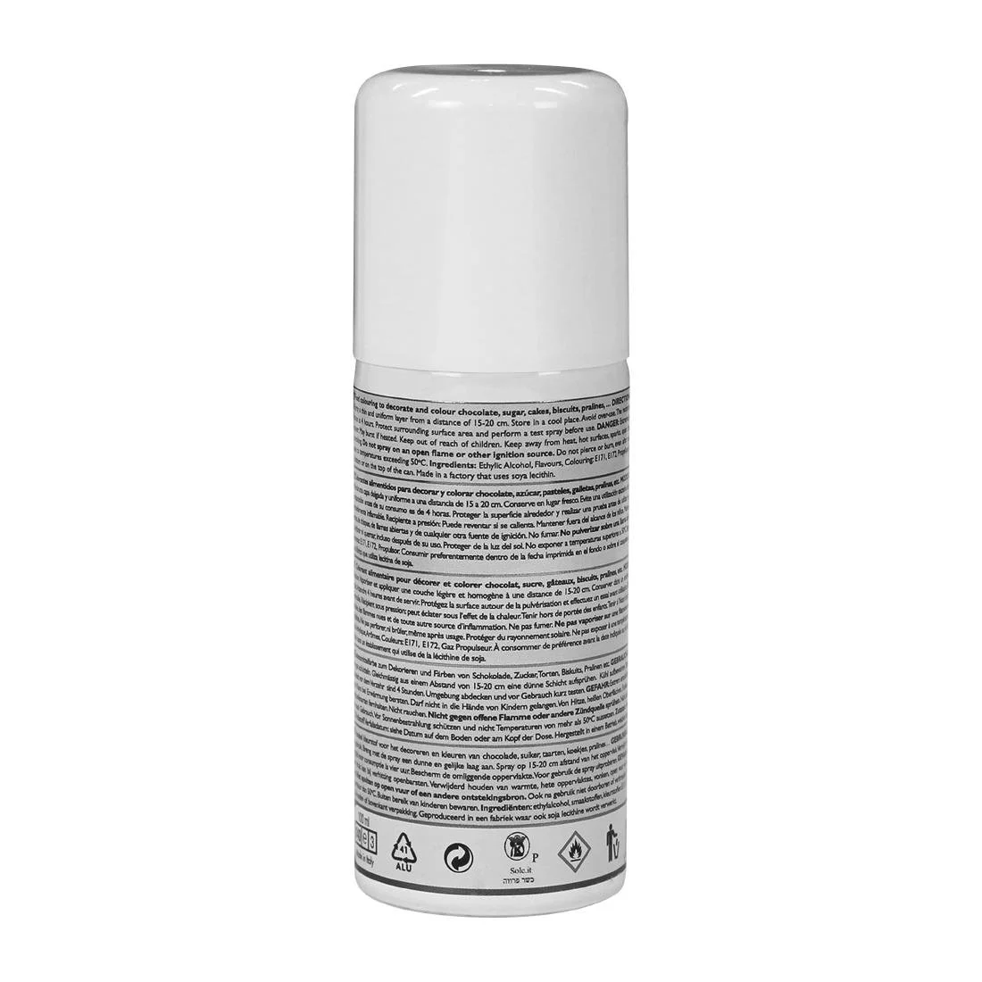 PME Edible Lustre Spray 100ml - Black - Image 4