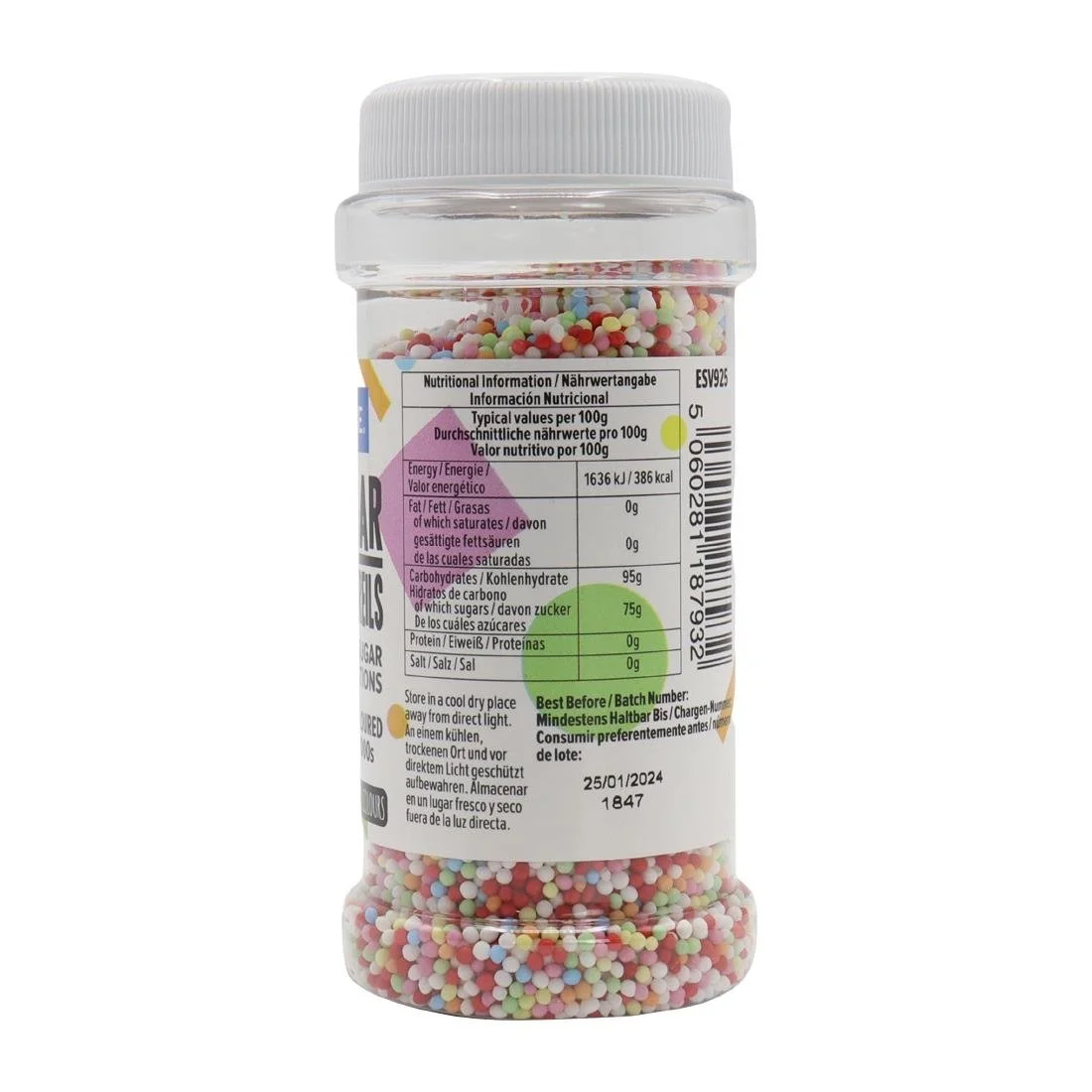PME Multicoloured Nonpareils 100s & 1000s 80g - Image 5