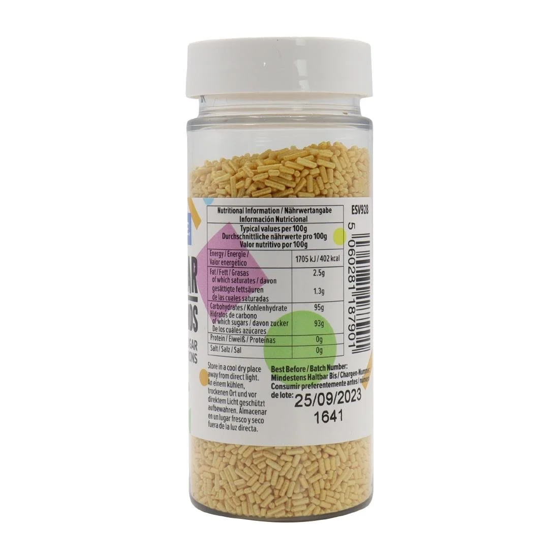 PME Gold Sugar Strands 80g - Image 2