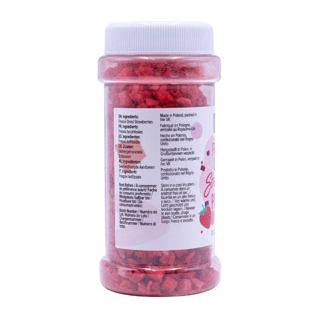 PME Freeze Dried Strawberry Pieces 12g - Image 6