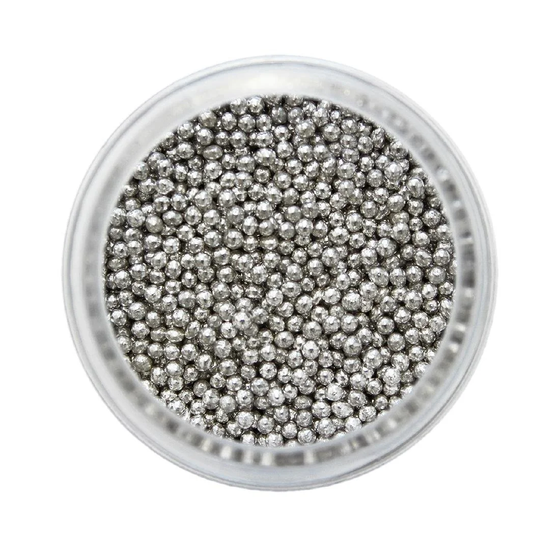 PME Silver Sugar Pearls 25g - Nonpareils - Image 5