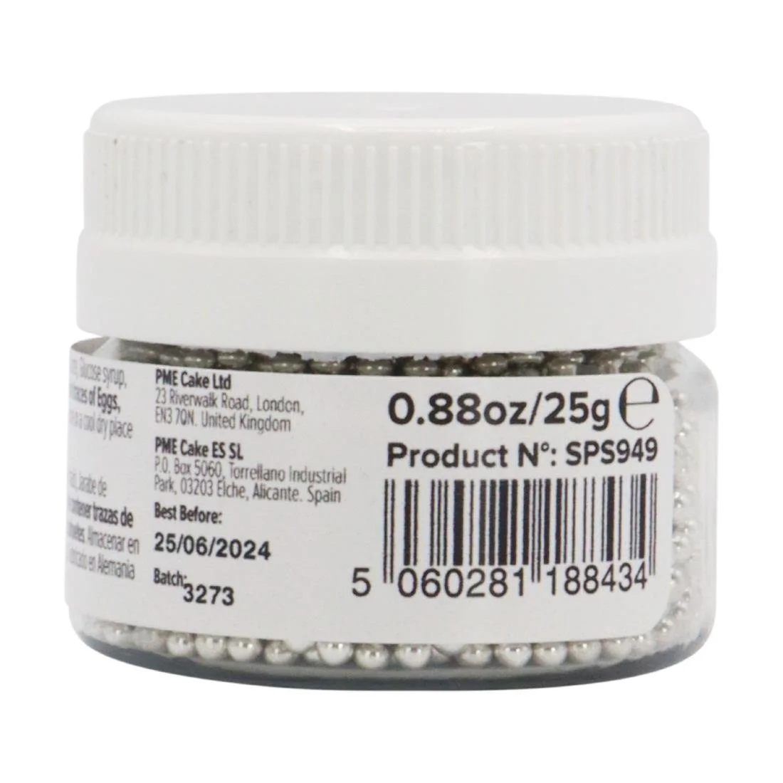 PME Silver Sugar Pearls 2.3mm - Image 2