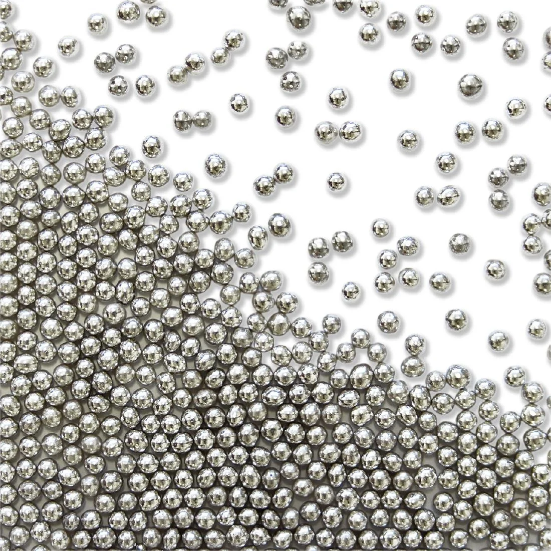 PME Silver Sugar Pearls 2.3mm - Image 4
