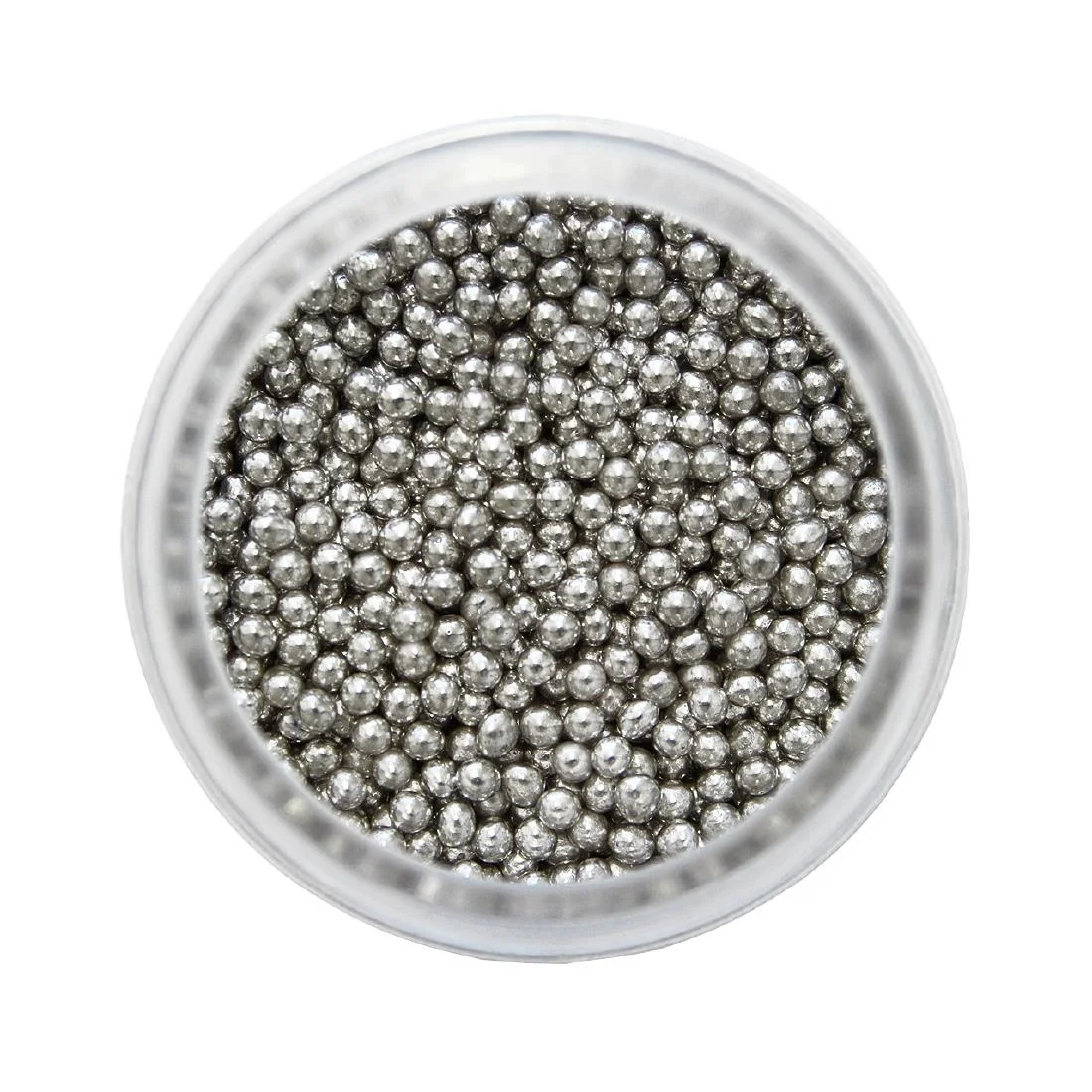 PME Silver Sugar Pearls 2.3mm - Image 5