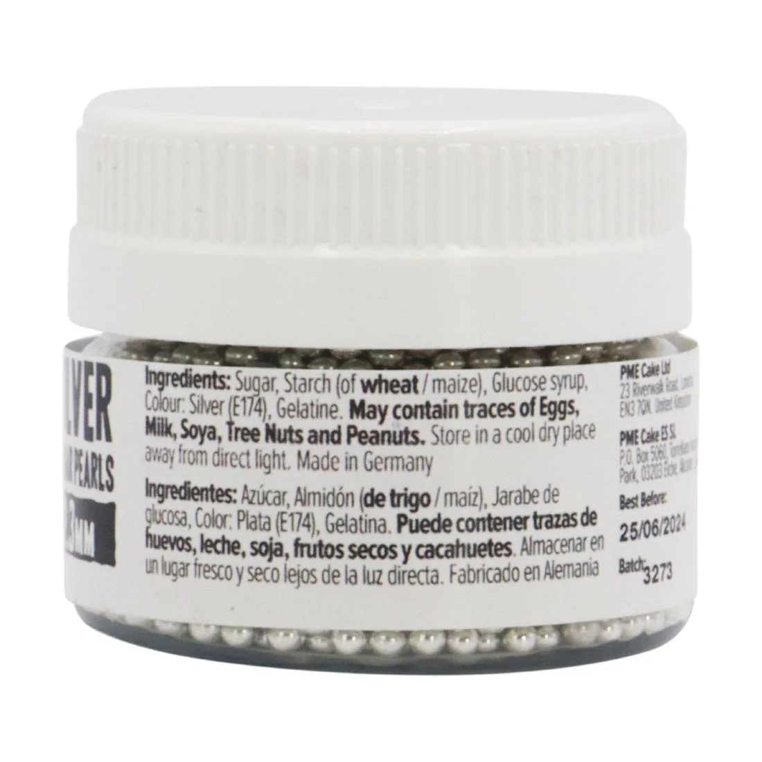 PME Silver Sugar Pearls 2.3mm - Image 6