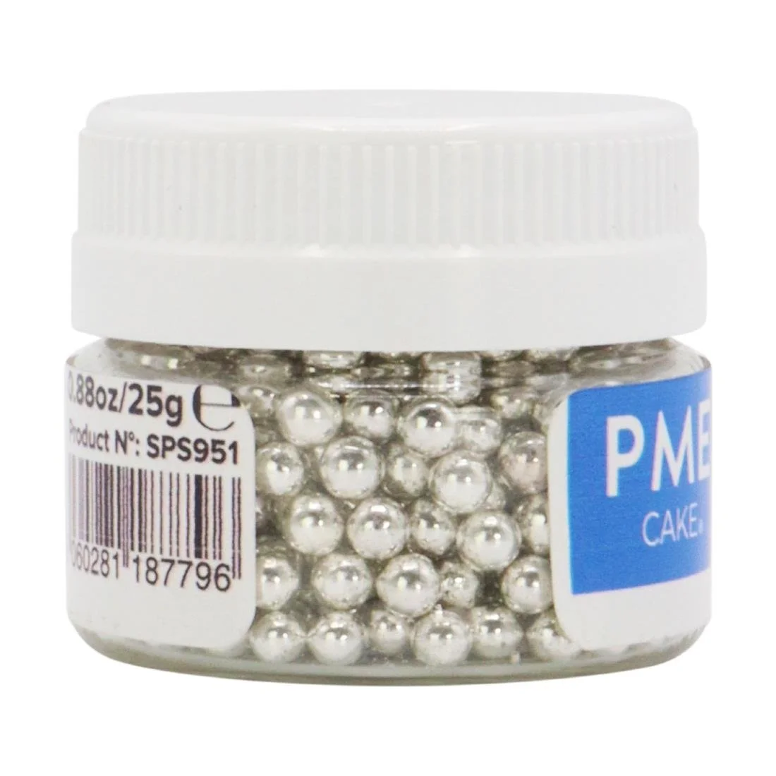 PME Silver Sugar Pearls 4mm - Image 3