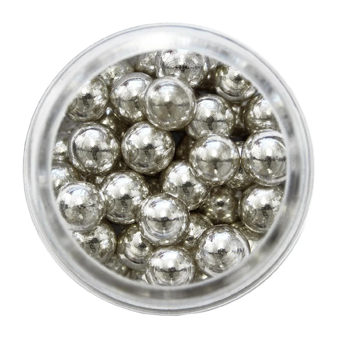 PME Silver Sugar Pearls 8mm - Image 5