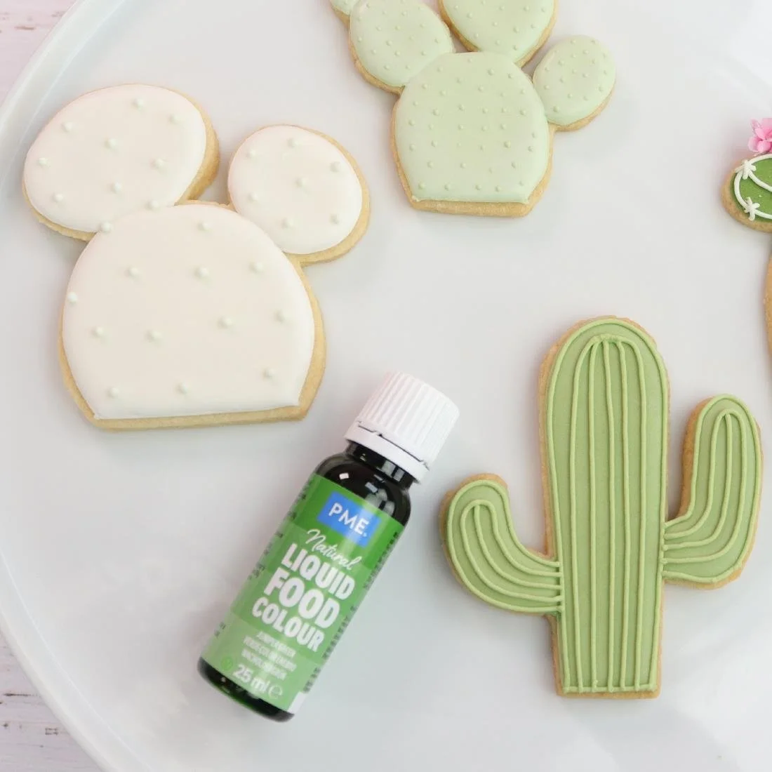 PME 100% Natural Food Colour - Juniper Green 25g - Image 13