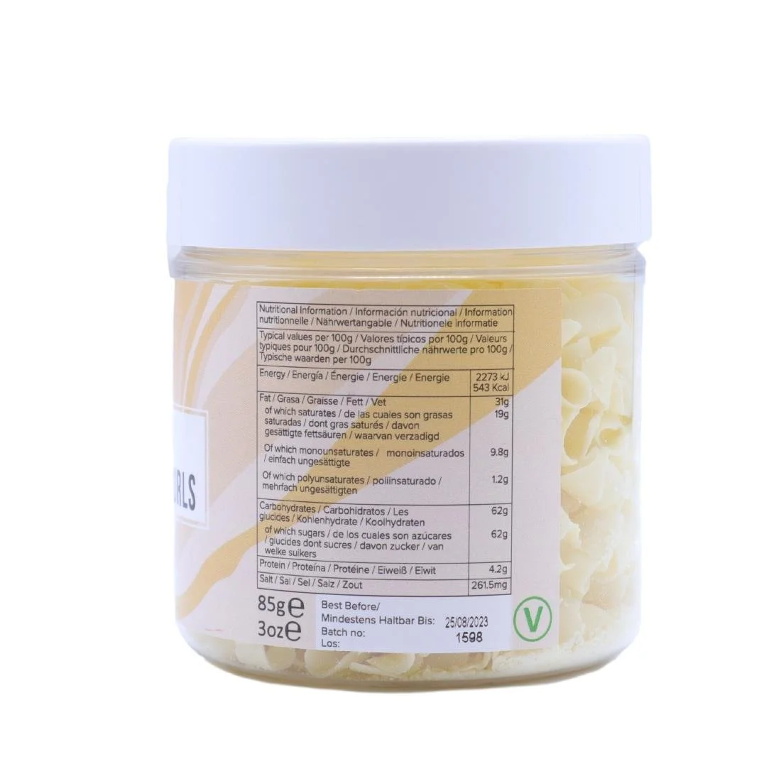PME Chocolate Curls White Chocolate 85g - Image 6