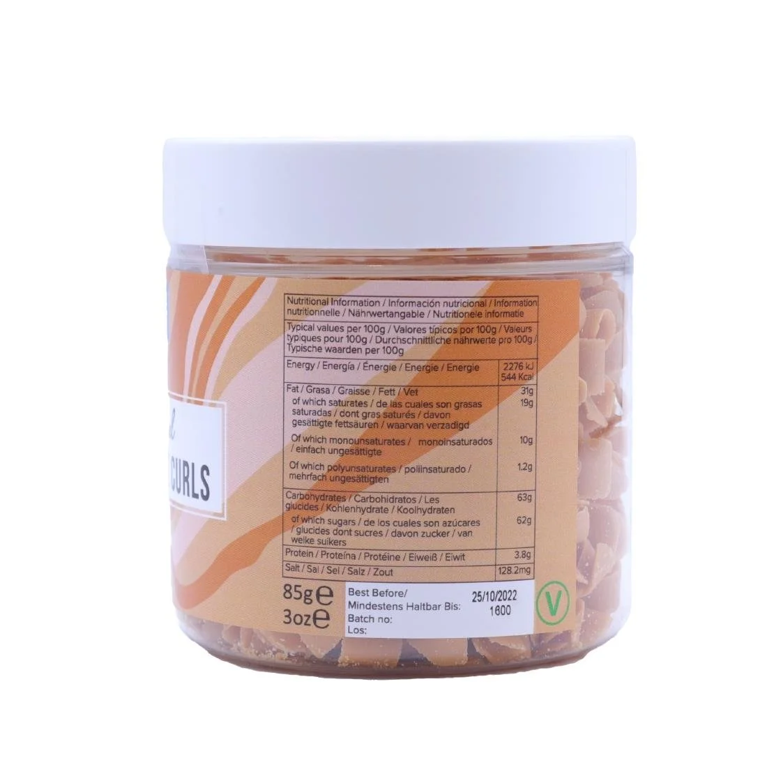 PME Chocolate Curls Caramel 85g - Image 3