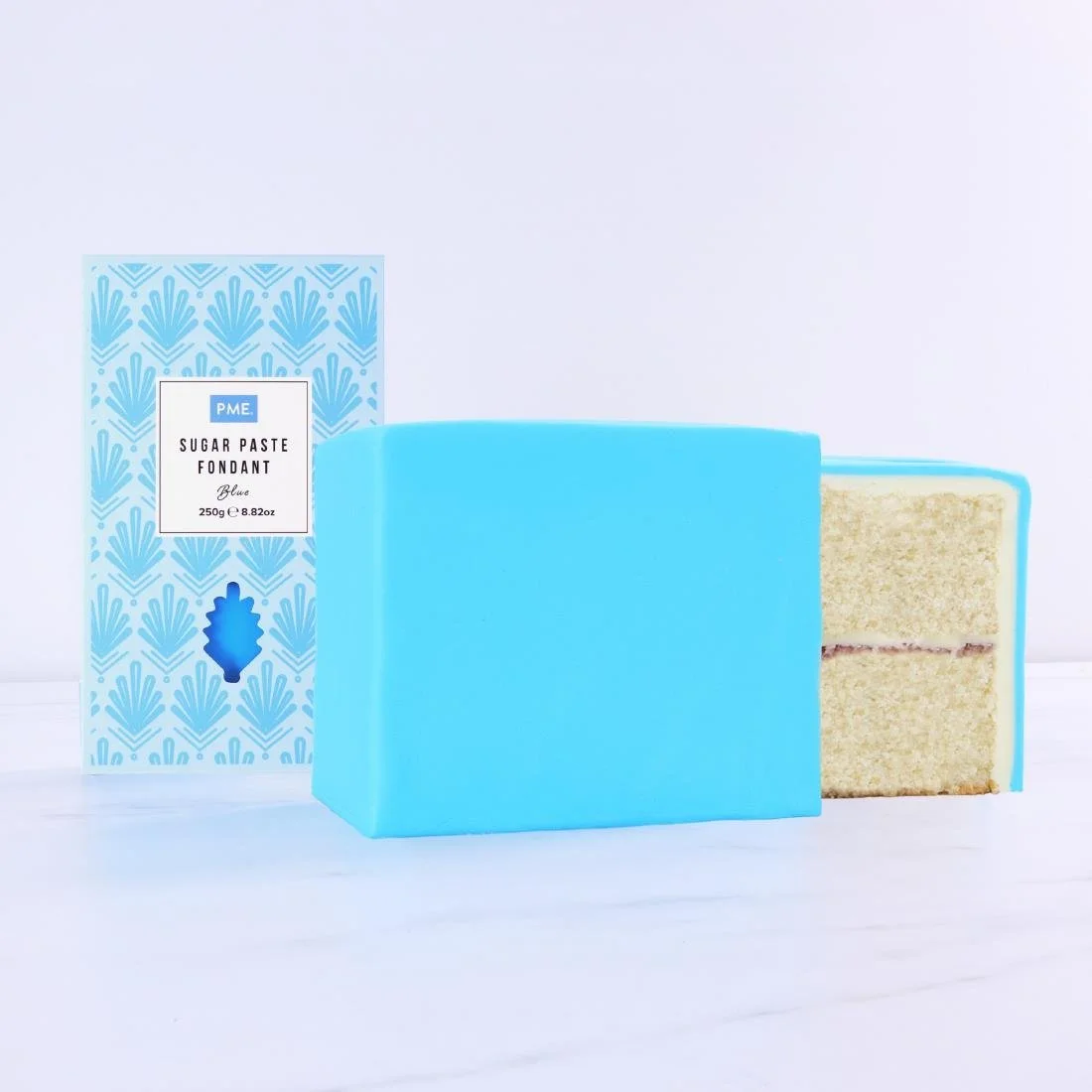 PME Sugar Paste Fondant Blue 250g - Image 4