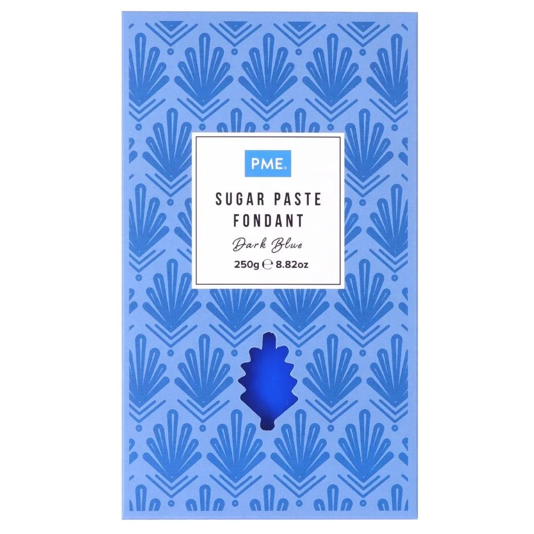 PME Sugar Paste Fondant Dark Blue 250g - Image 1