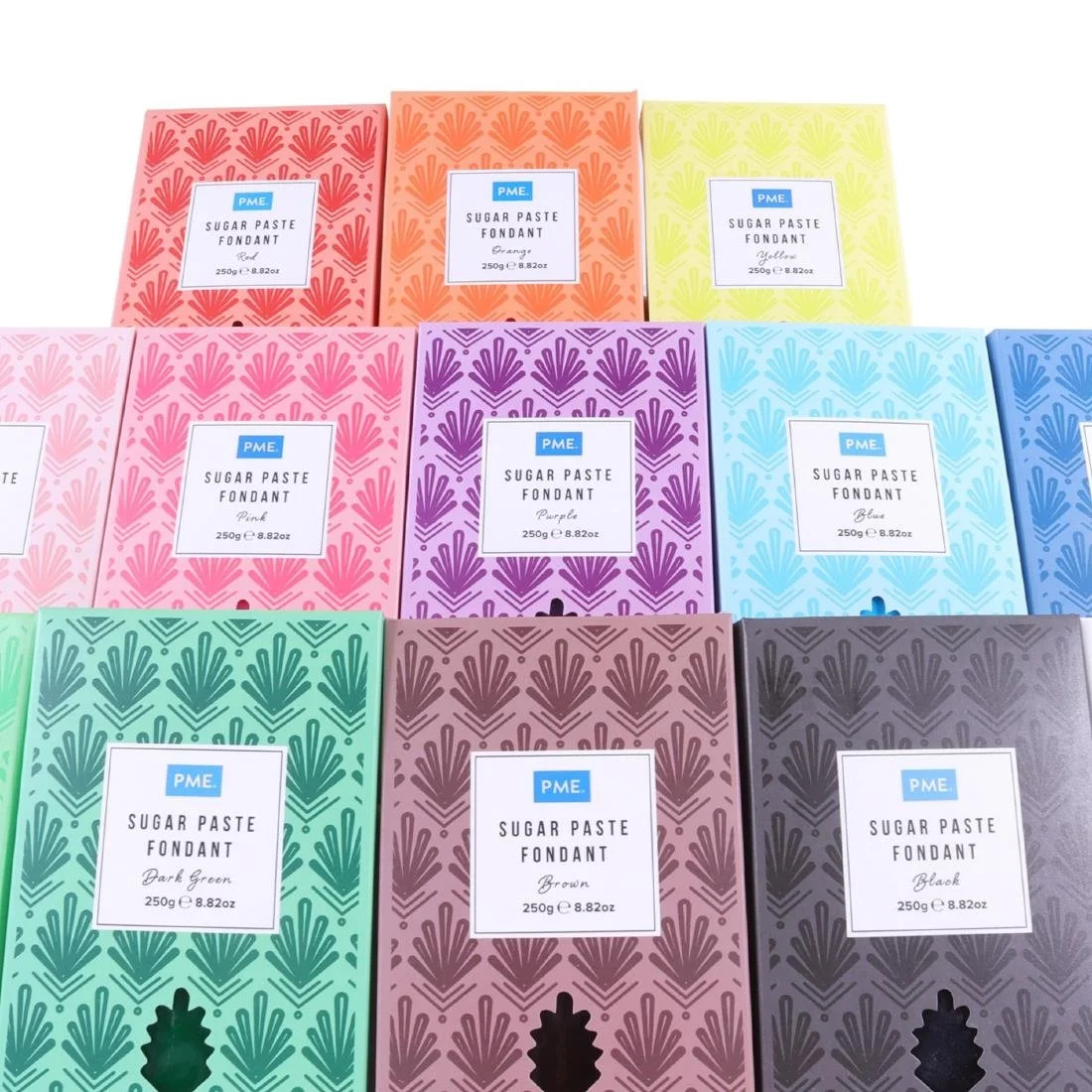 PME Sugar Paste Fondant Brown 250g - Image 6