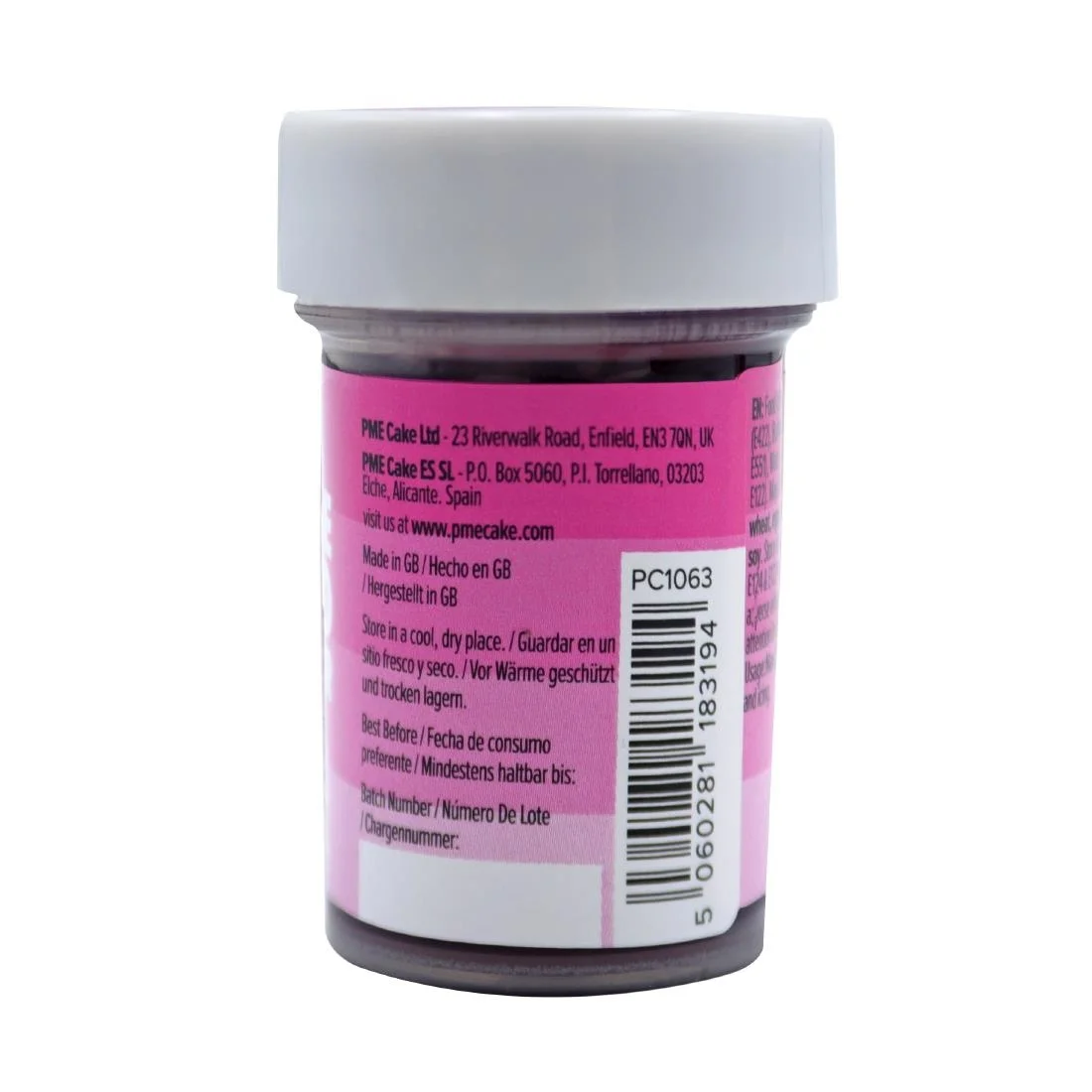 PME Concentrated Paste Food Colour - Hot Pink 25g - Image 2
