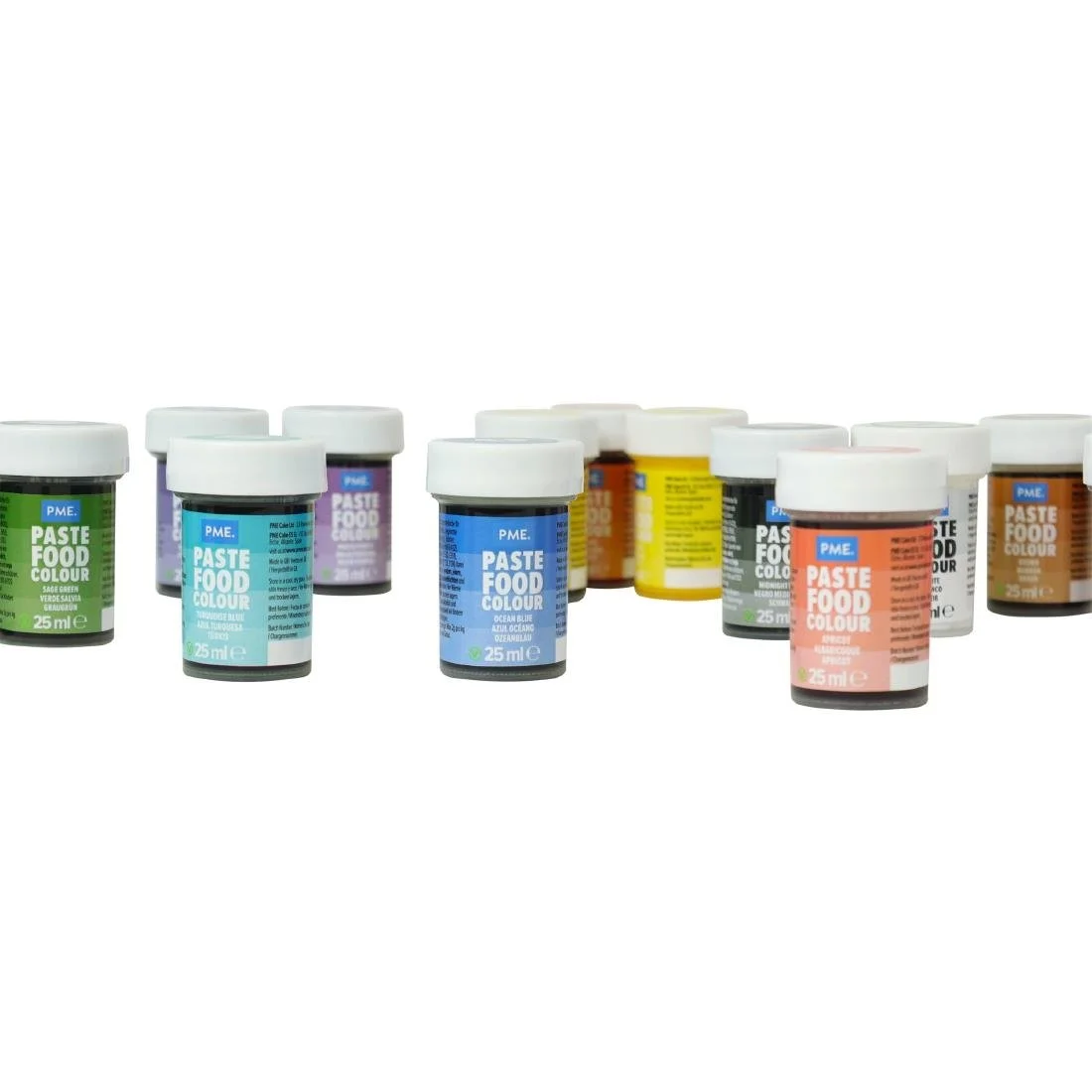 PME Concentrated Paste Food Colour - Midnight Black 25g - Image 10