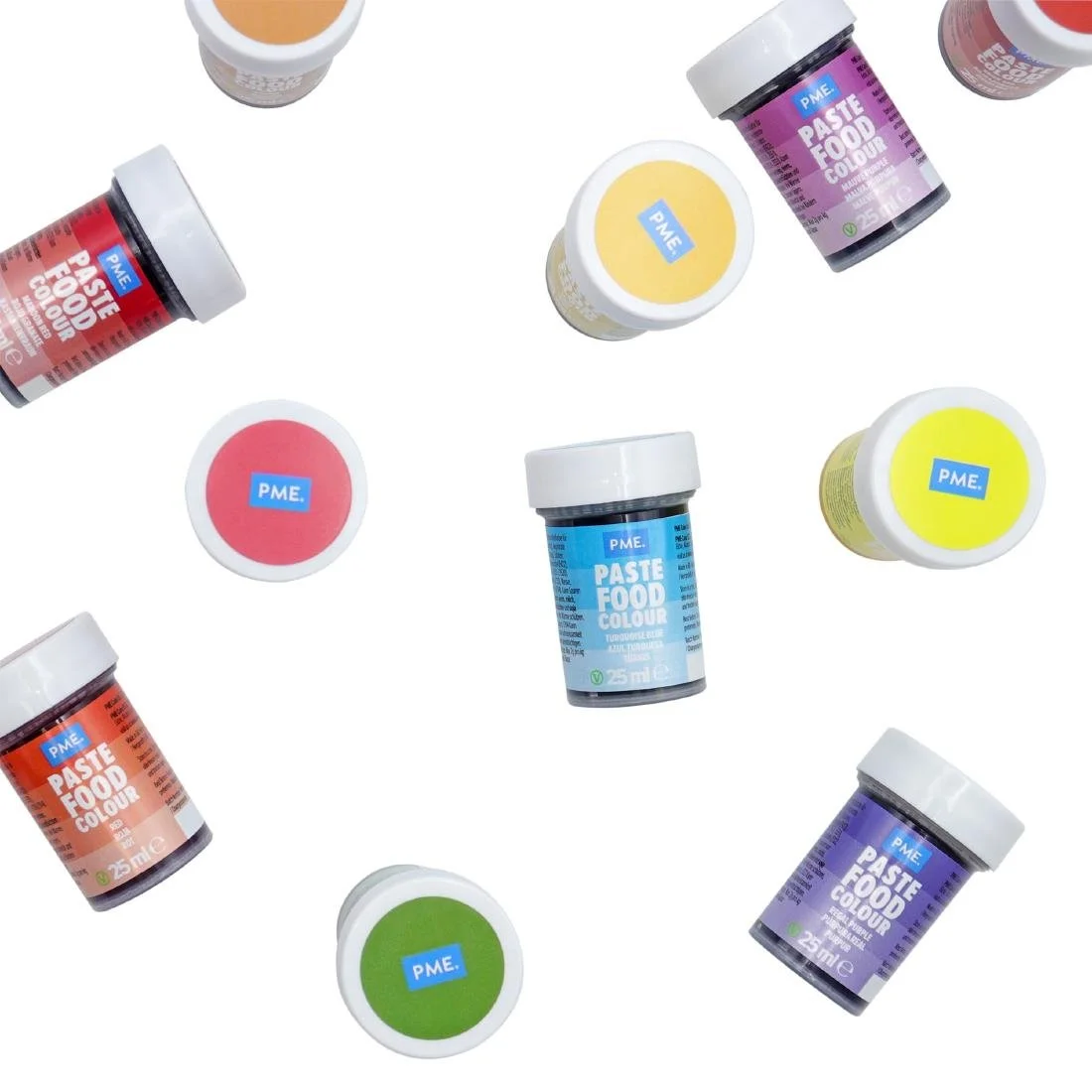 PME Concentrated Paste Food Colour - Berry Red 25g - Image 3