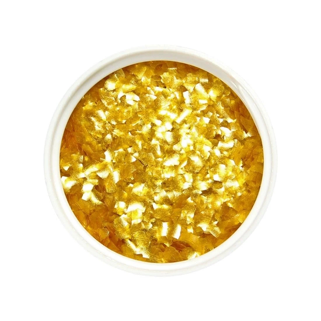 PME Glitter Flakes 7.1g - Gold - Image 4